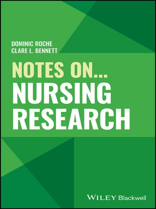 Title details for Notes On... Nursing Research by Dominic Roche - Available